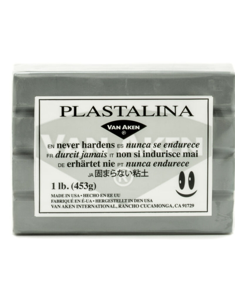 Plastalina Modeling Clay (1lb) Silver/Gray
