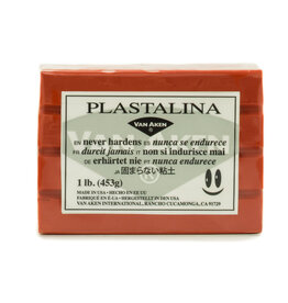 Plastalina Modeling Clay (1lb) Terra Cotta