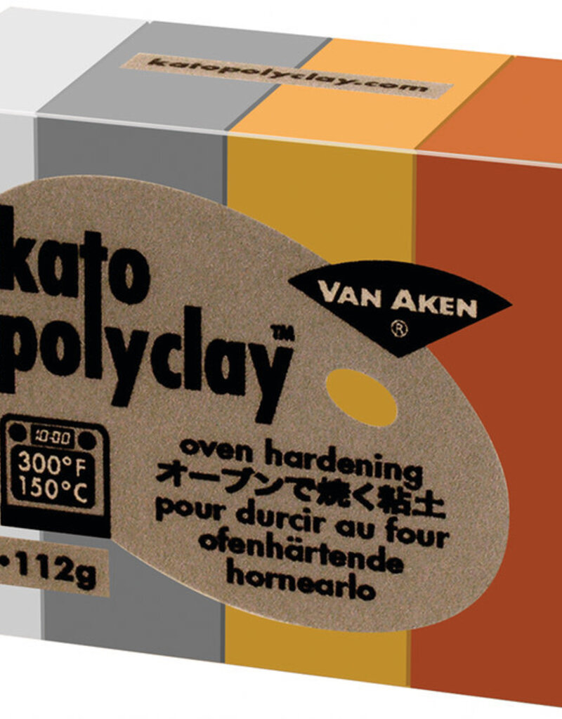 Kato Polyclay Sets (4 color) Metallic