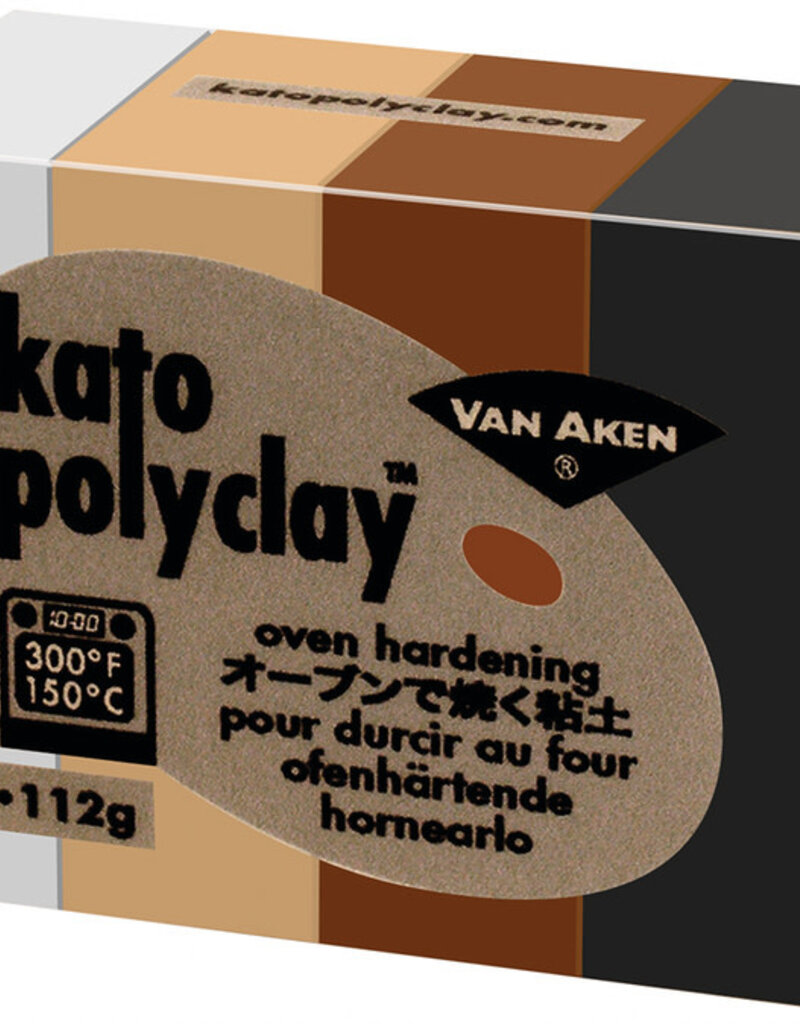 Kato Polyclay Sets (4 color) Neutral