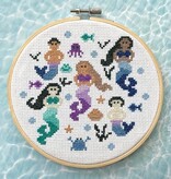 Mermaids Cross Stitch