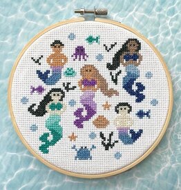 Mermaids Cross Stitch