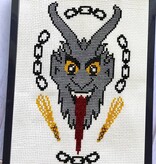 Krampus Counted Cross Stitch