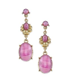 1928 Jewelry 2028 Jewelry Light Purple Teardrop Earrings