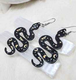 Acrylic Snake Earrings