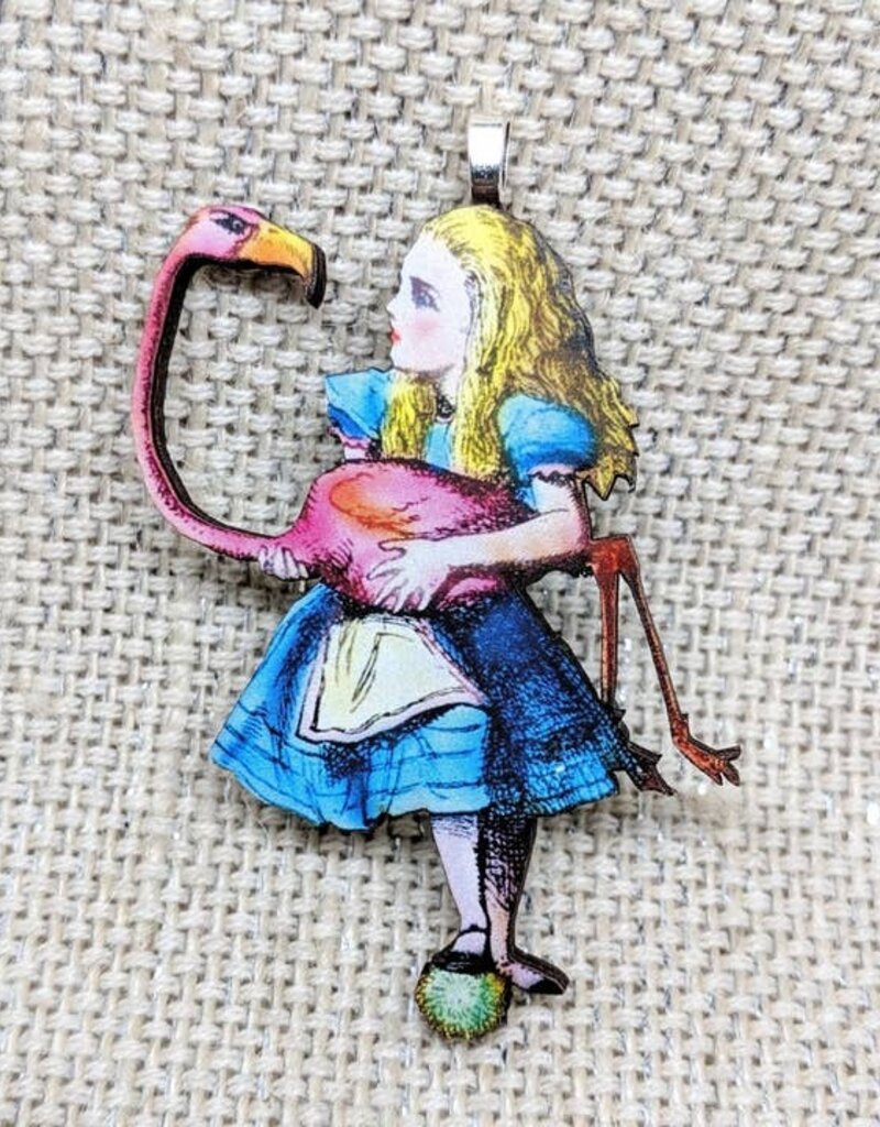 Alice In Wonderland Pendant Necklace