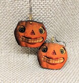 Creepy Pumpkin Earrings
