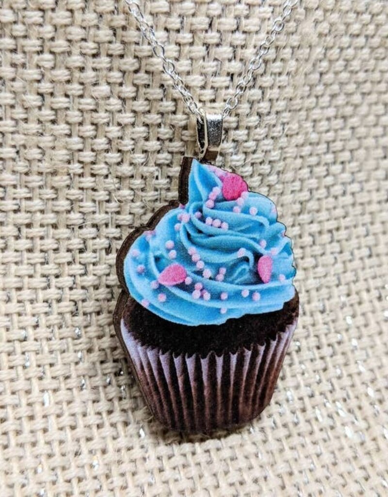 Cupcake Necklace