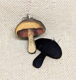 Mushroom Fungus Earrings