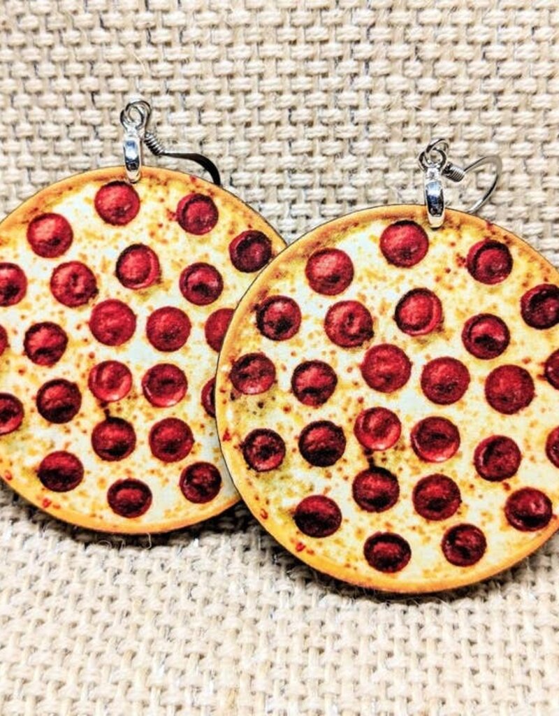 Pizza Food Earrings