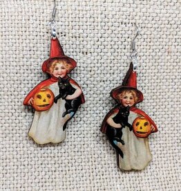 Red Witch Earrings