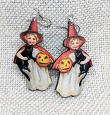 Red Witch Earrings