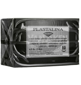 Plastalina Modeling Clay (4.5lb) Black