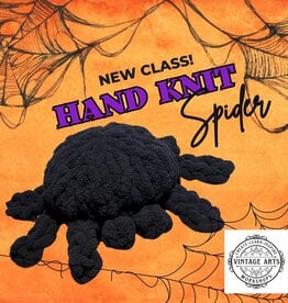 Vintage Arts - Hand Knit Spider Workshop (Sun. Sept 22 | 12:30-4:30)