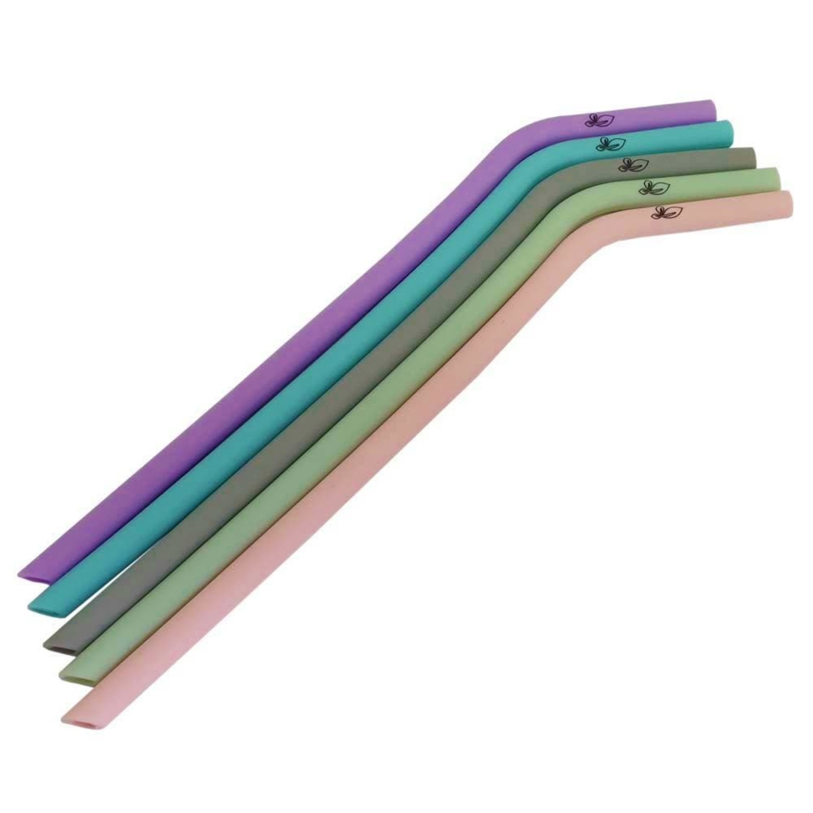 Activated Eco Silicone Straw Set (5)