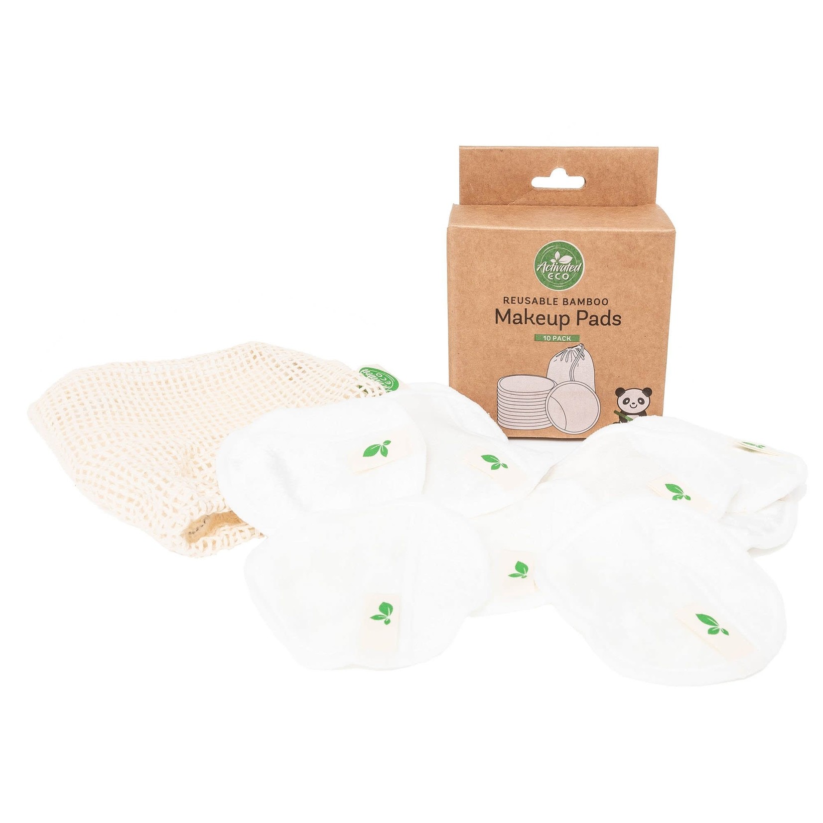 Activated Eco Bamboo Makeup Removal Pads