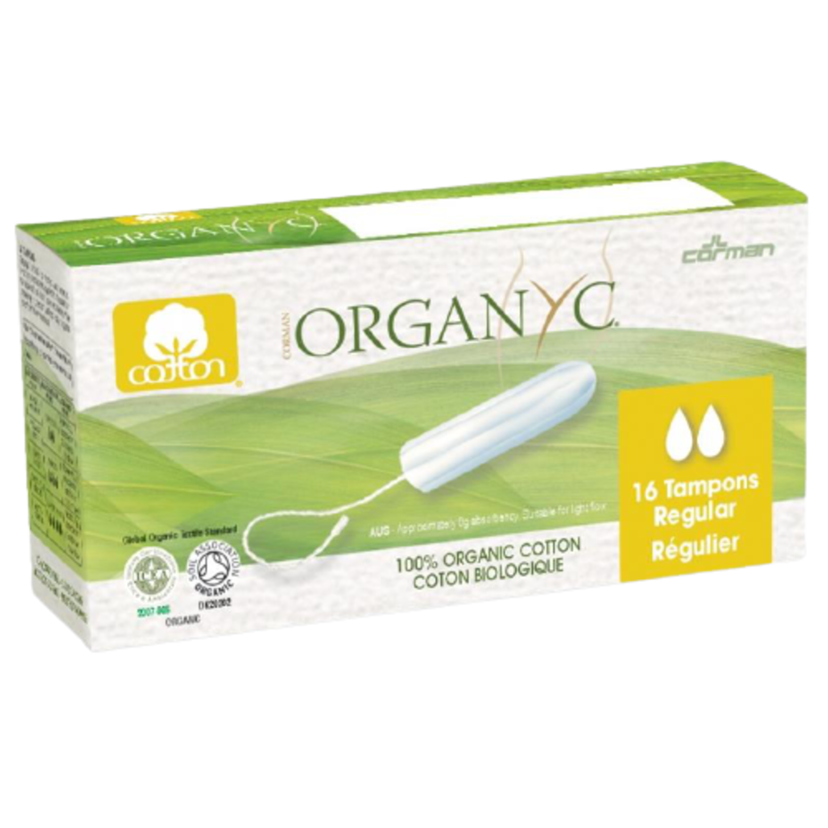 Organyc Organyc Tampons Regular 16pk