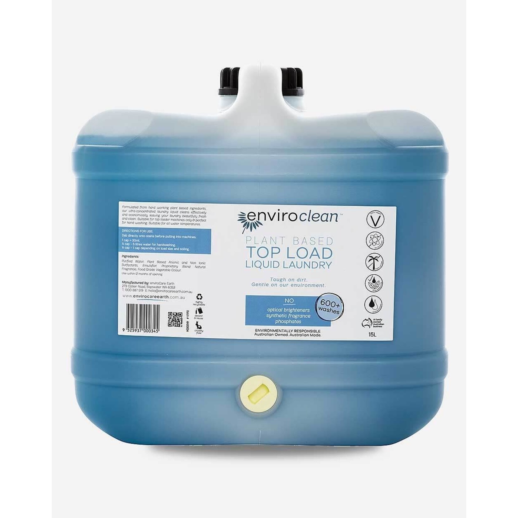 Enviroclean Enviroclean Top Load Laundry Liquid Bulk/100ml