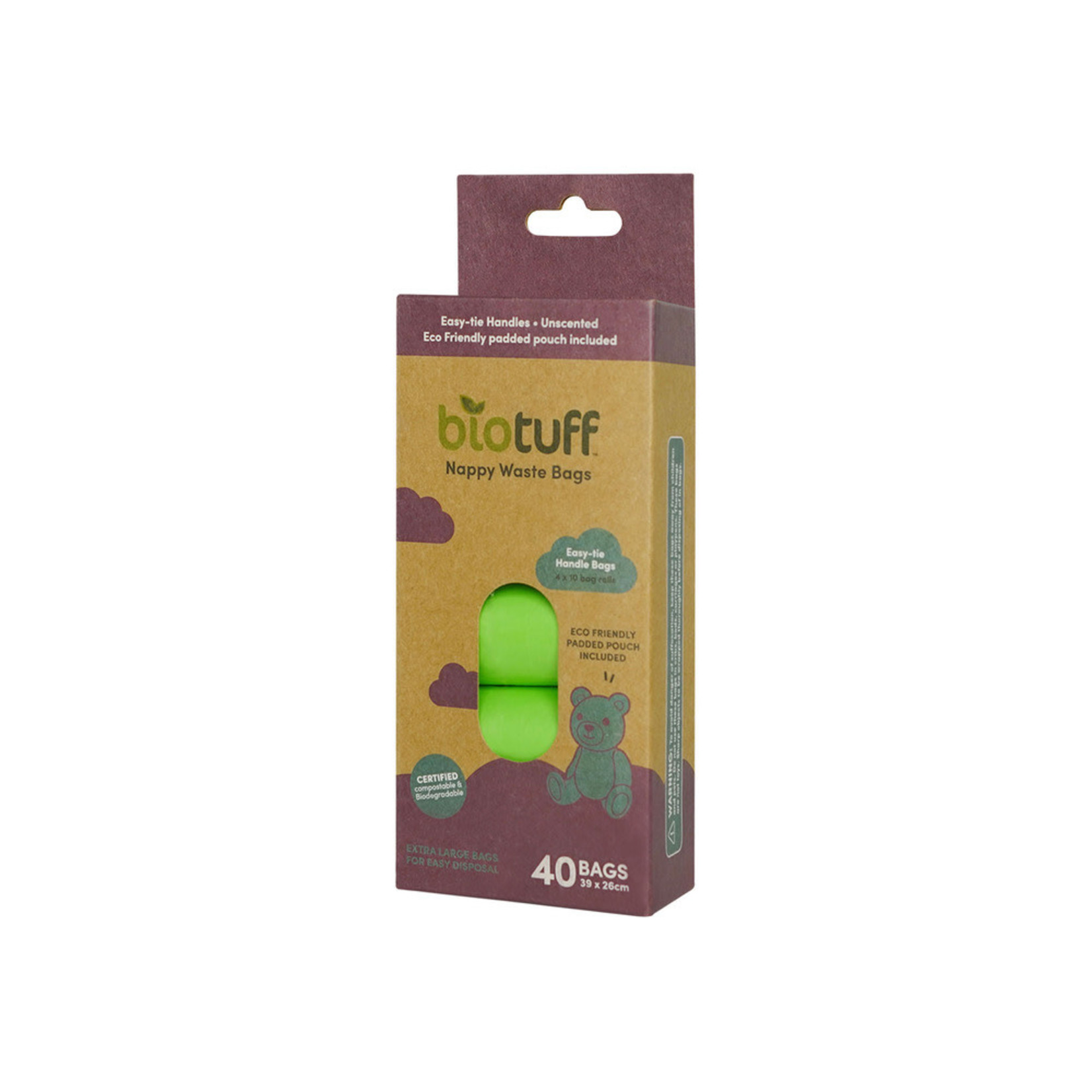 biotuff Biotuff Nappy Waste Bags