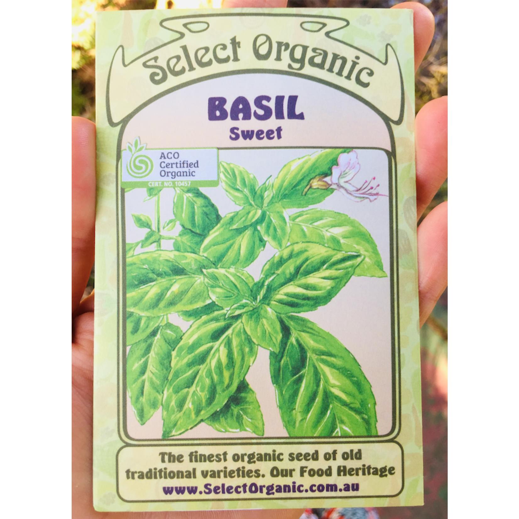 Select Organic SEEDS - Select Organic