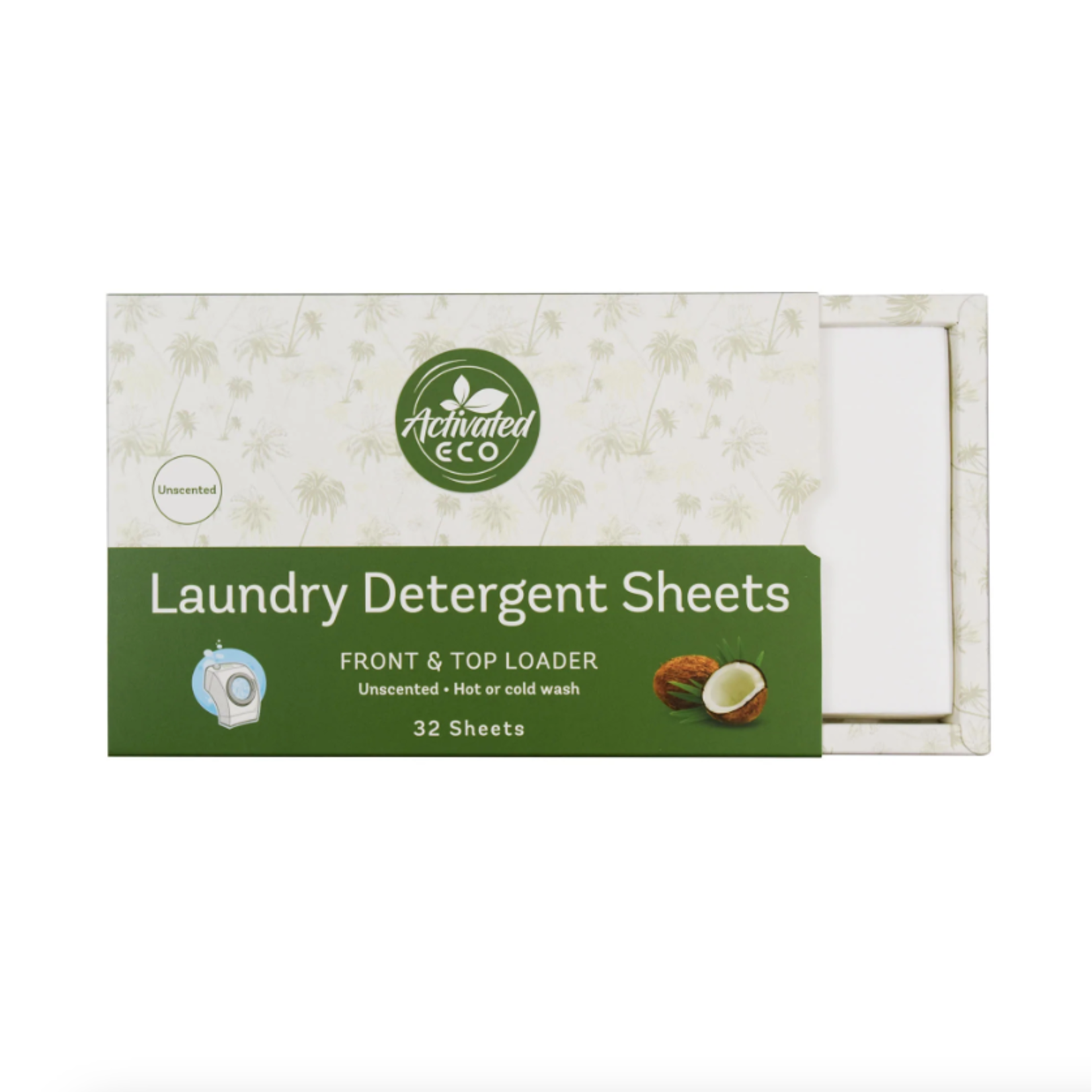 Activated Eco Laundry Detergent Sheets