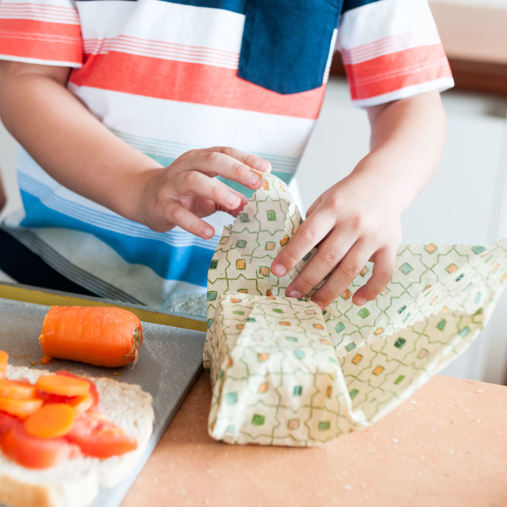 The Family Hub Organics Beeswax Wraps- The Family Hub Organics