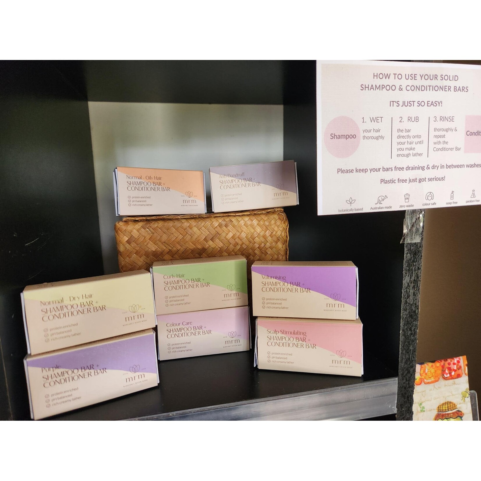 Margaret River Made  Shampoo & Conditioner Bar Mini's