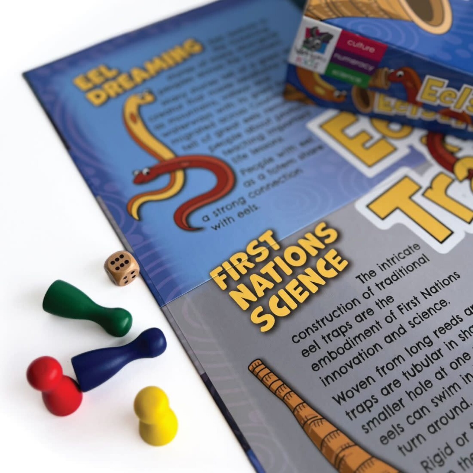 Wingaru Eels and Traps Board Game