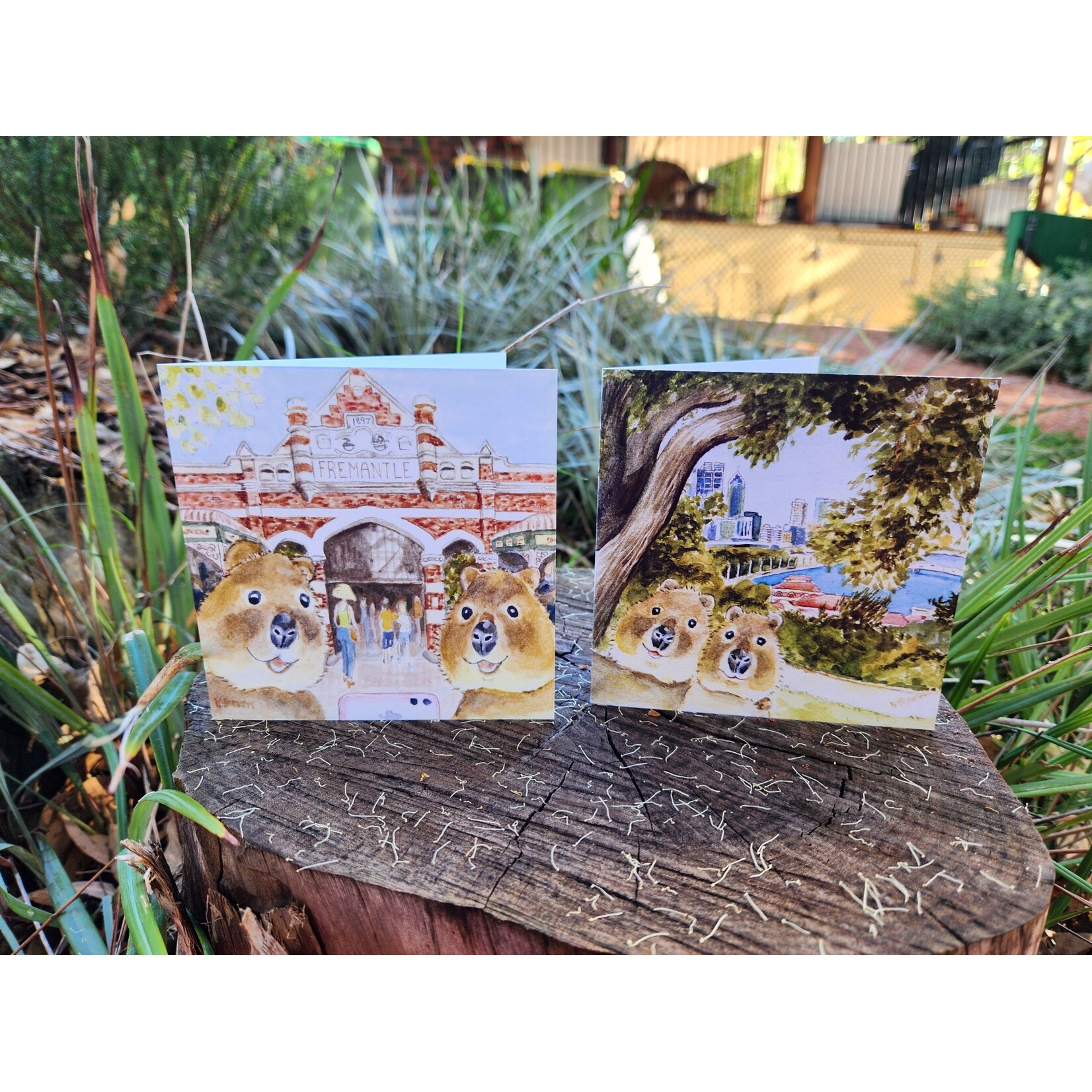 Quokka Selfie Cards