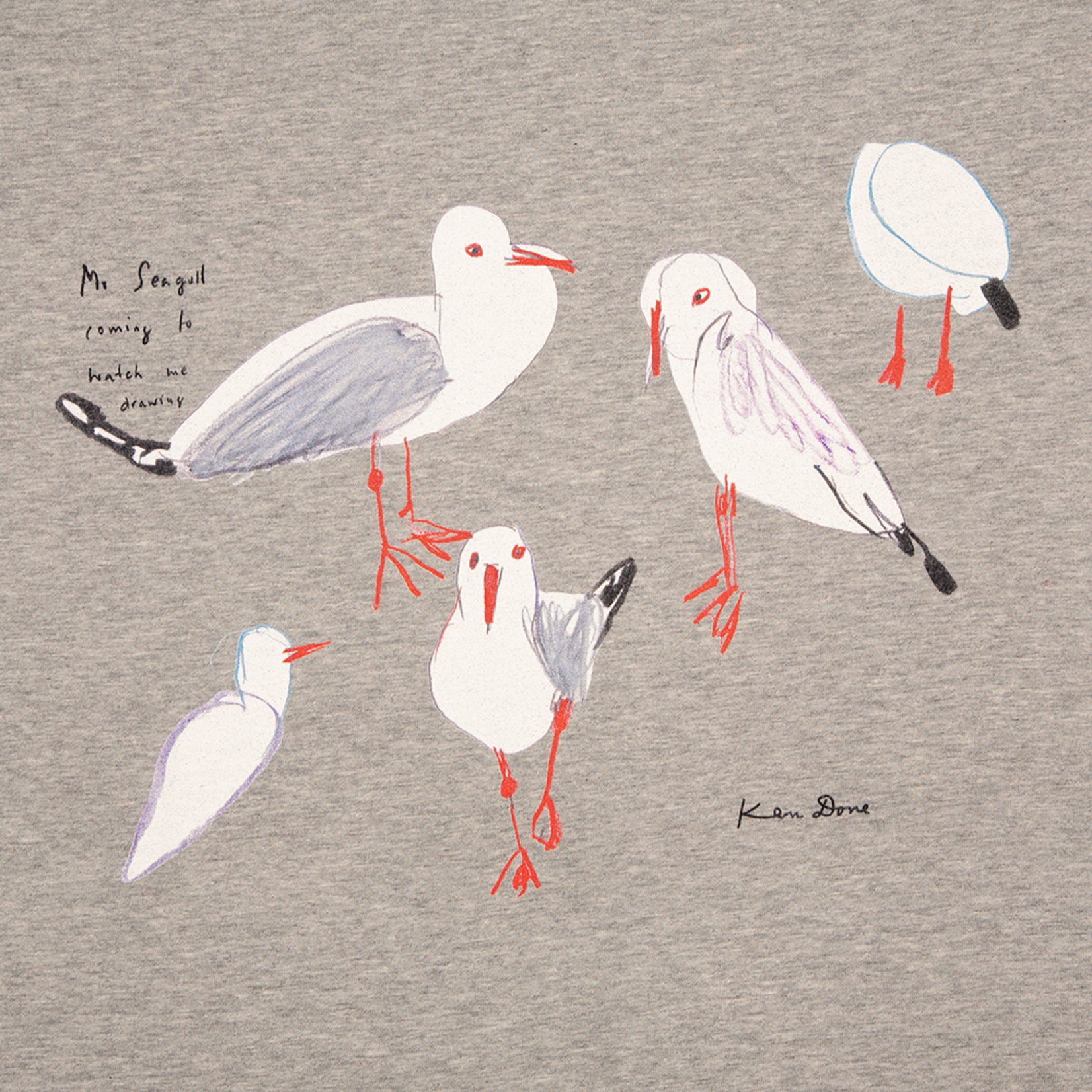 Clothing Tshirt - Classic - Mr Seagull Grey