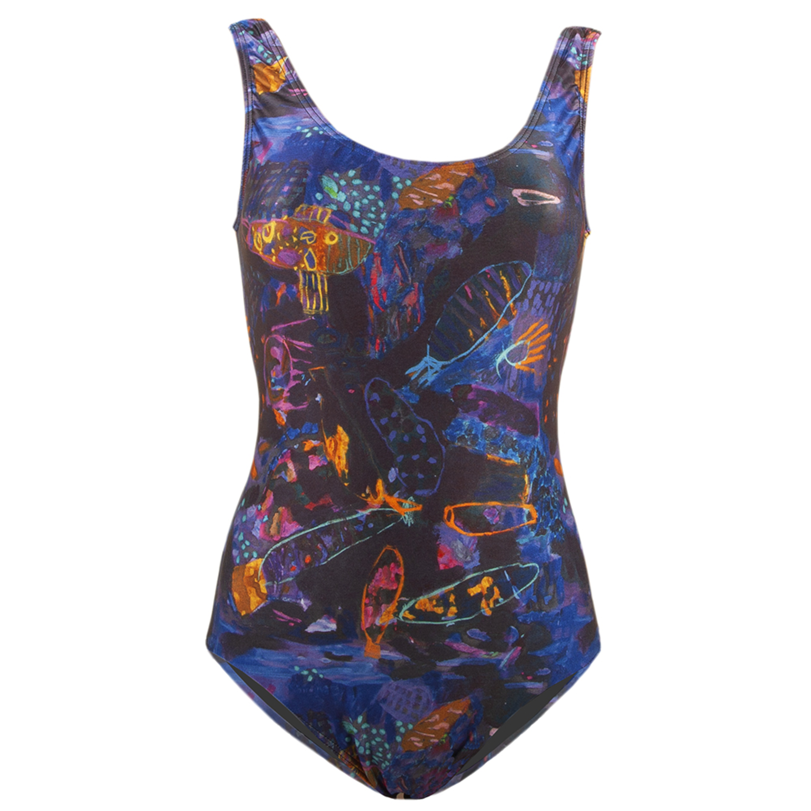 Clothing 'Night opal reef' - One piece Swimsuit
