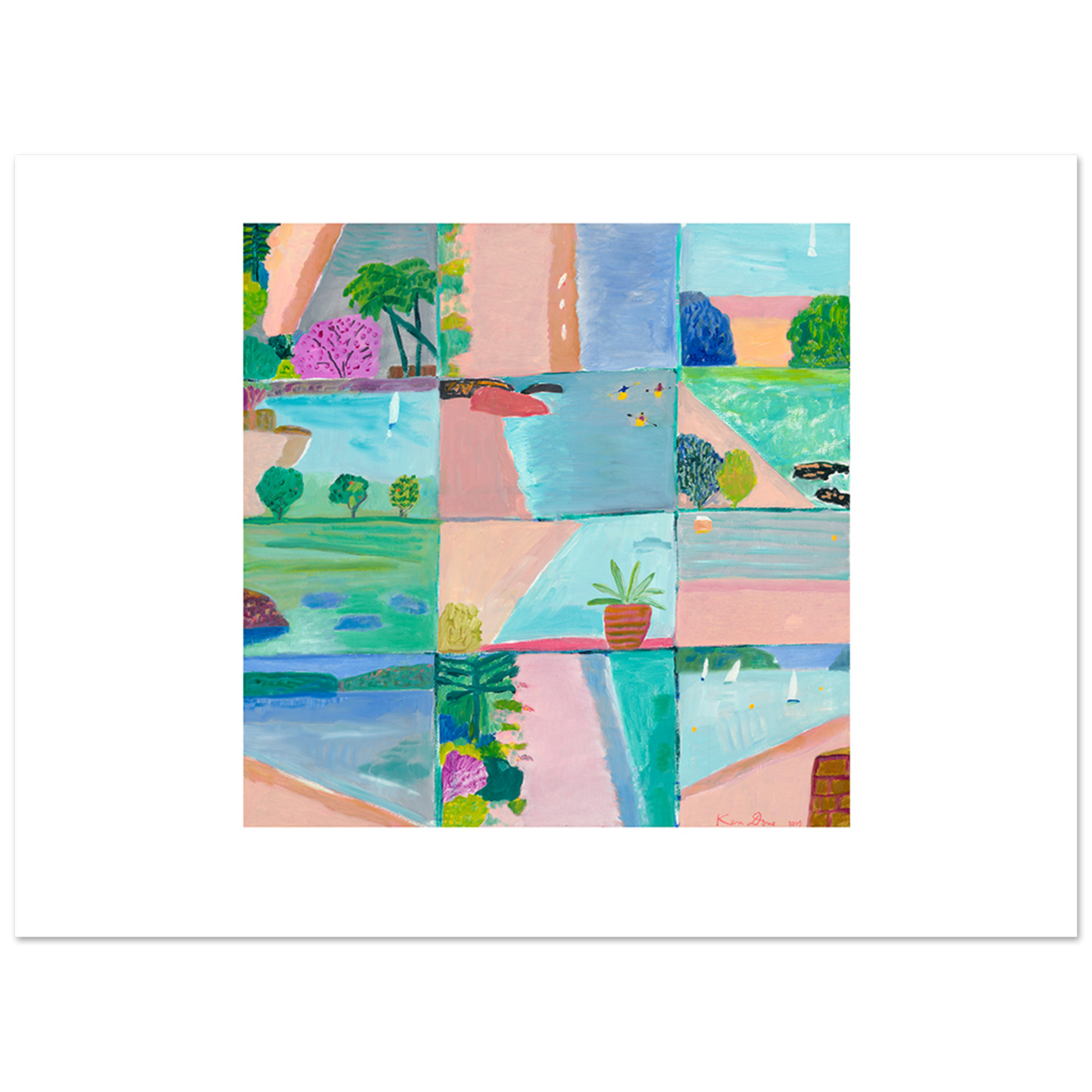 Limited Edition Prints Twelve views of Chinamans Beach, 2014