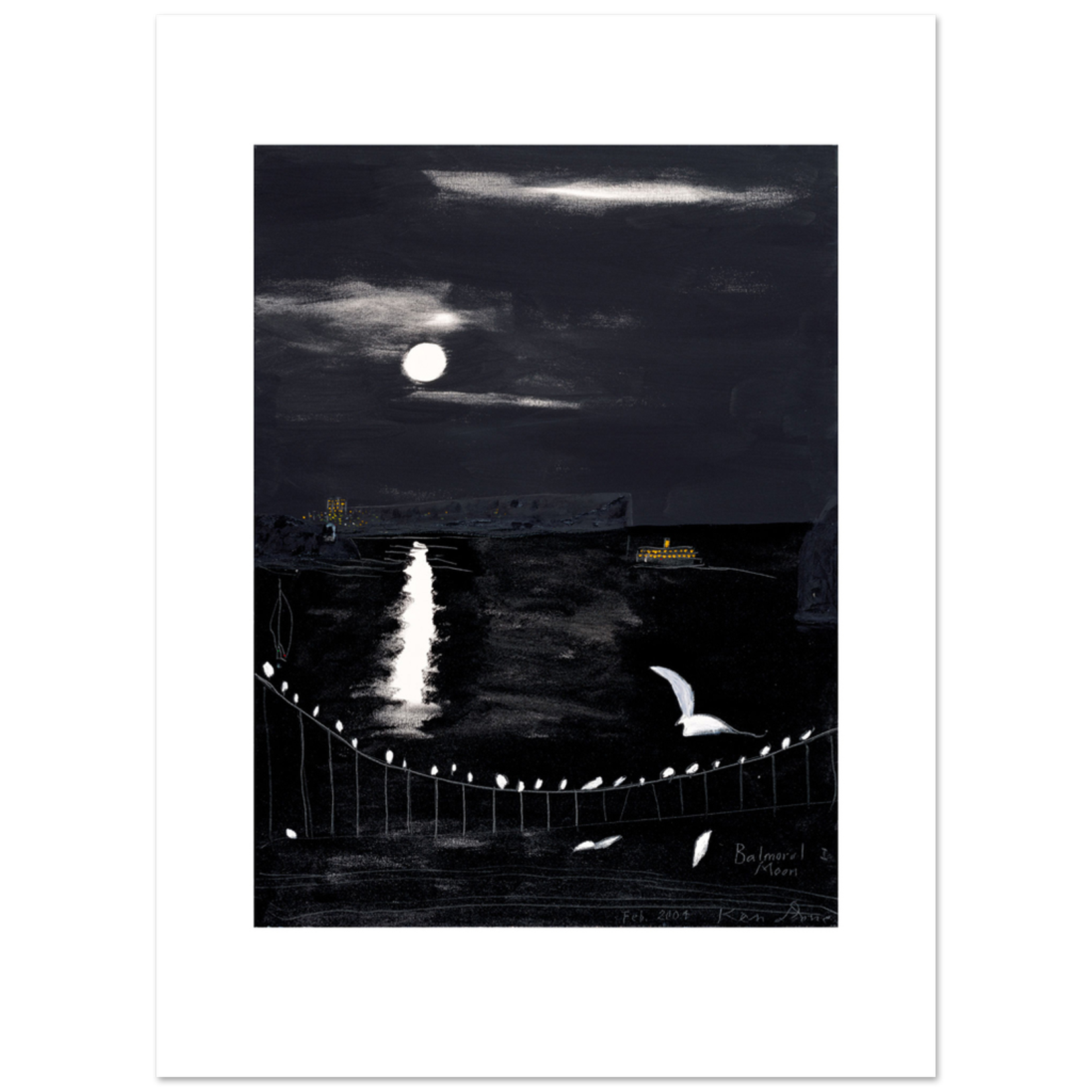 Limited Edition Prints Balmoral moon I, 2004