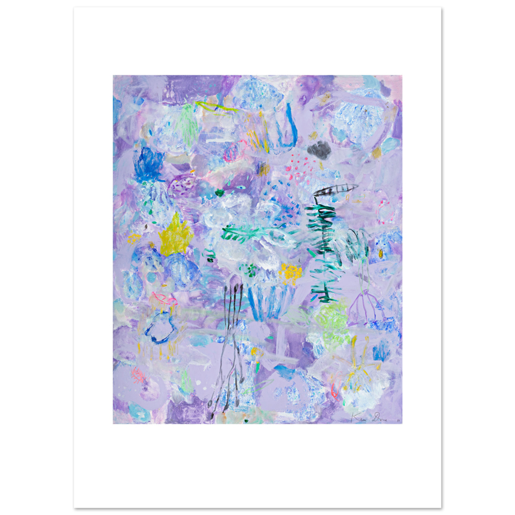 Limited Edition Prints Mauve sea garden, 2011