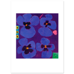 Limited Edition Prints Pansies, 1993