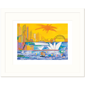 真作保証 ケン・ドーン Ken Done「NEW SYDNEY HARBOUR」大判