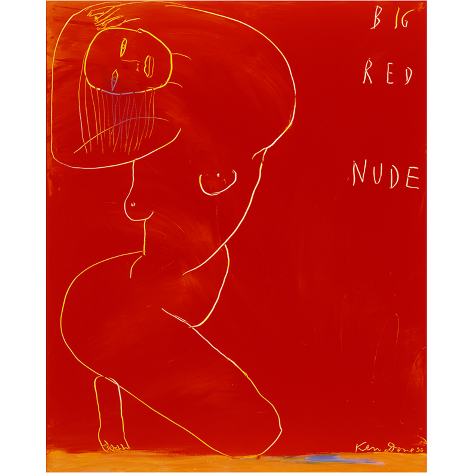 Limited Edition Prints Big red nude, 1996