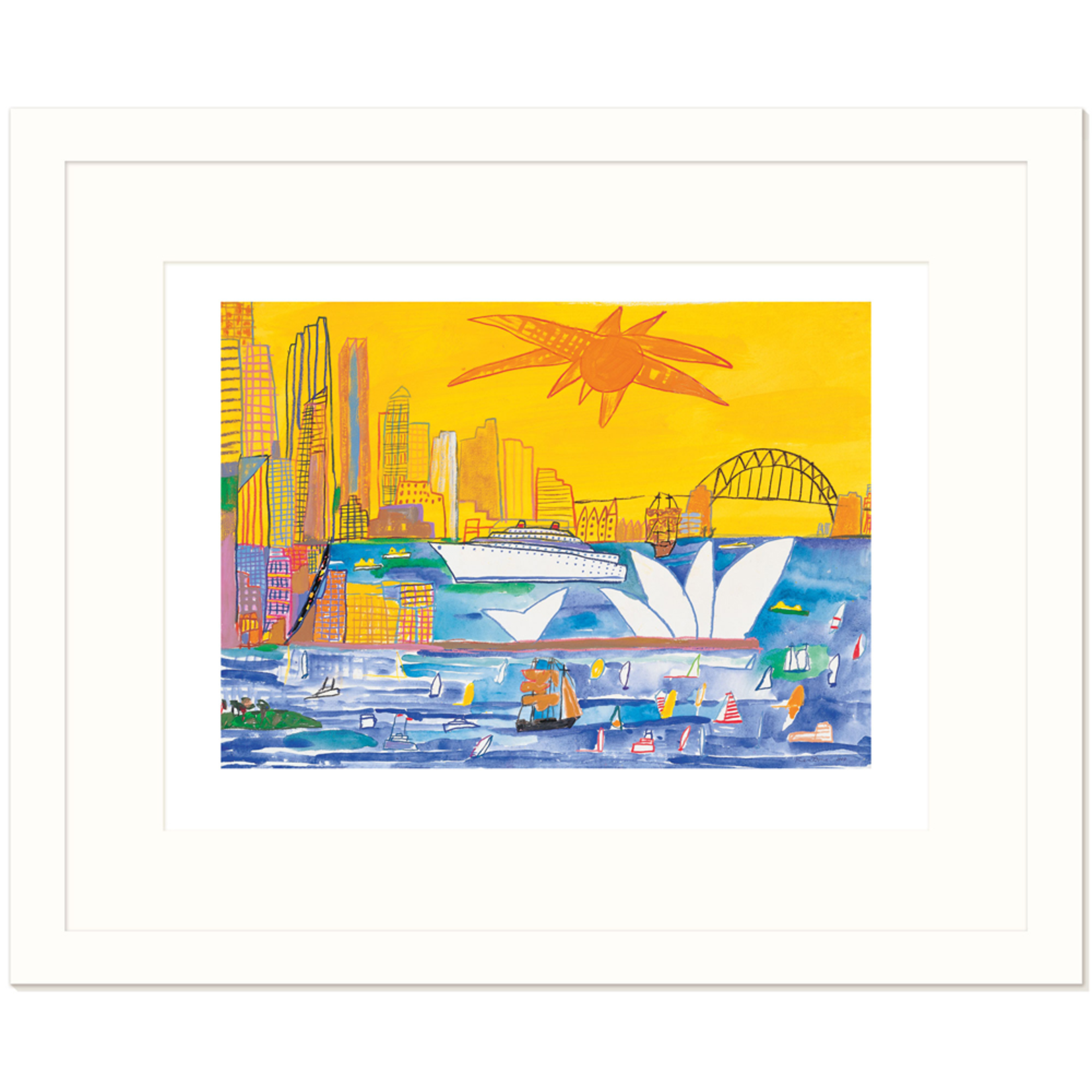 Limited Edition Prints Sydney by day, 2000