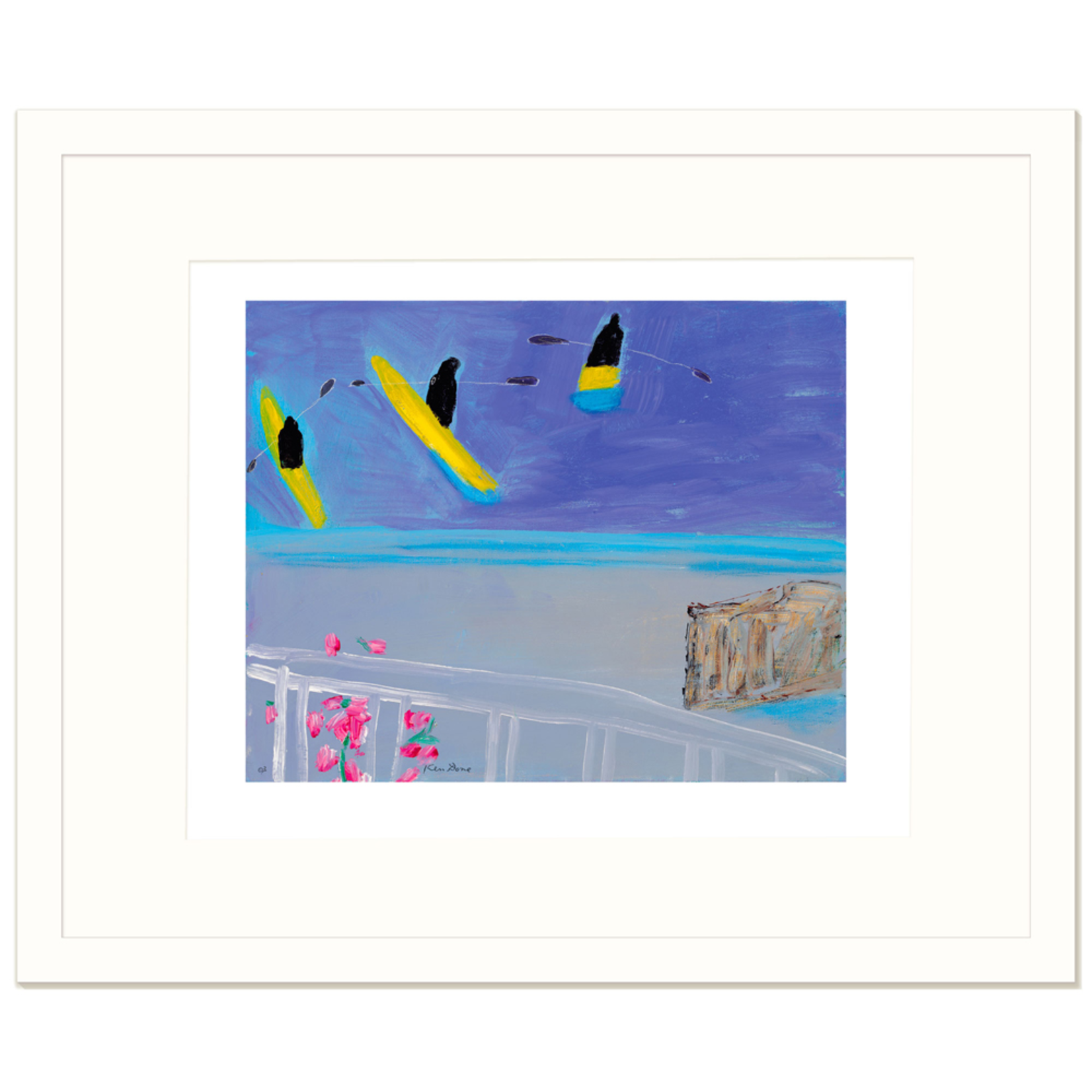 Limited Edition Prints Glancing at the kayaks, 2003