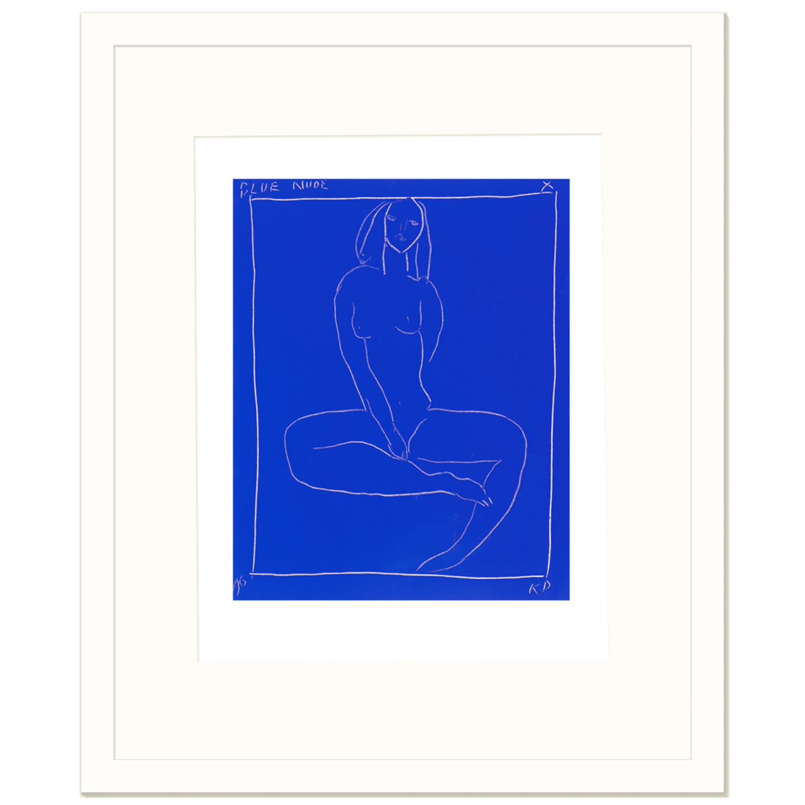 Limited Edition Prints Blue nude X, 1996