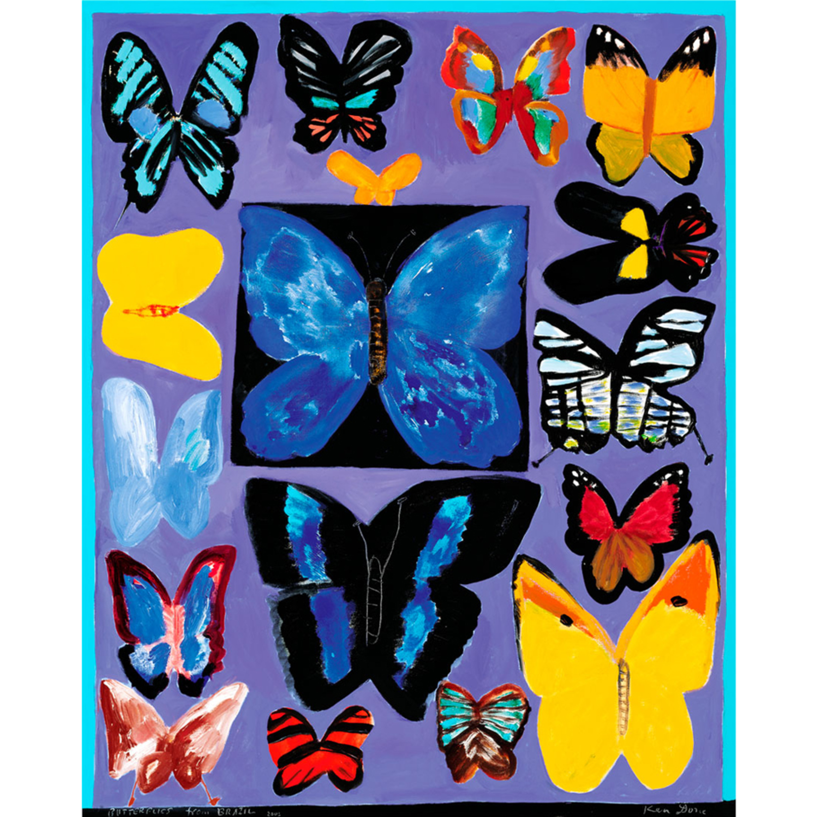 Limited Edition Prints Butterflies from Brazil, 2003