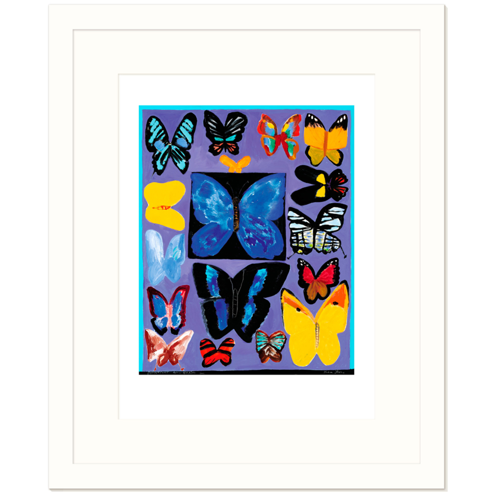 Limited Edition Prints Butterflies from Brazil, 2003