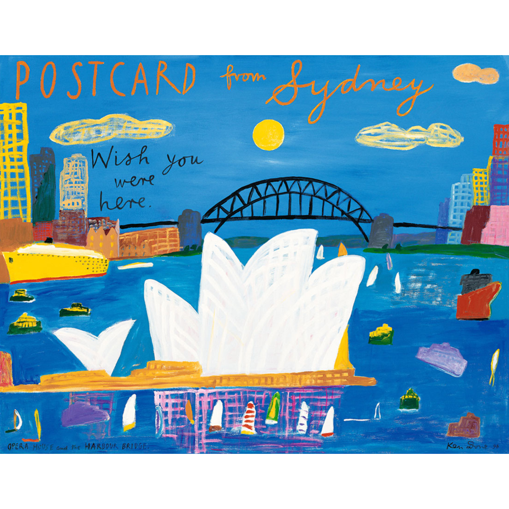 Limited Edition Prints Opera House and Harbour Bridge, 1996