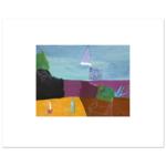 Limited Edition Prints Lilac sailboat, 2013