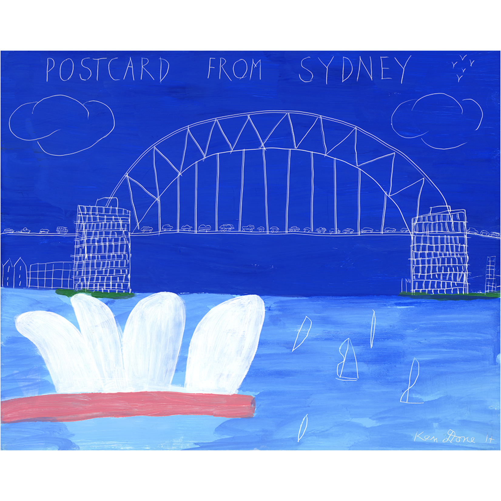 Limited Edition Prints Postcard from Sydney II, 2014