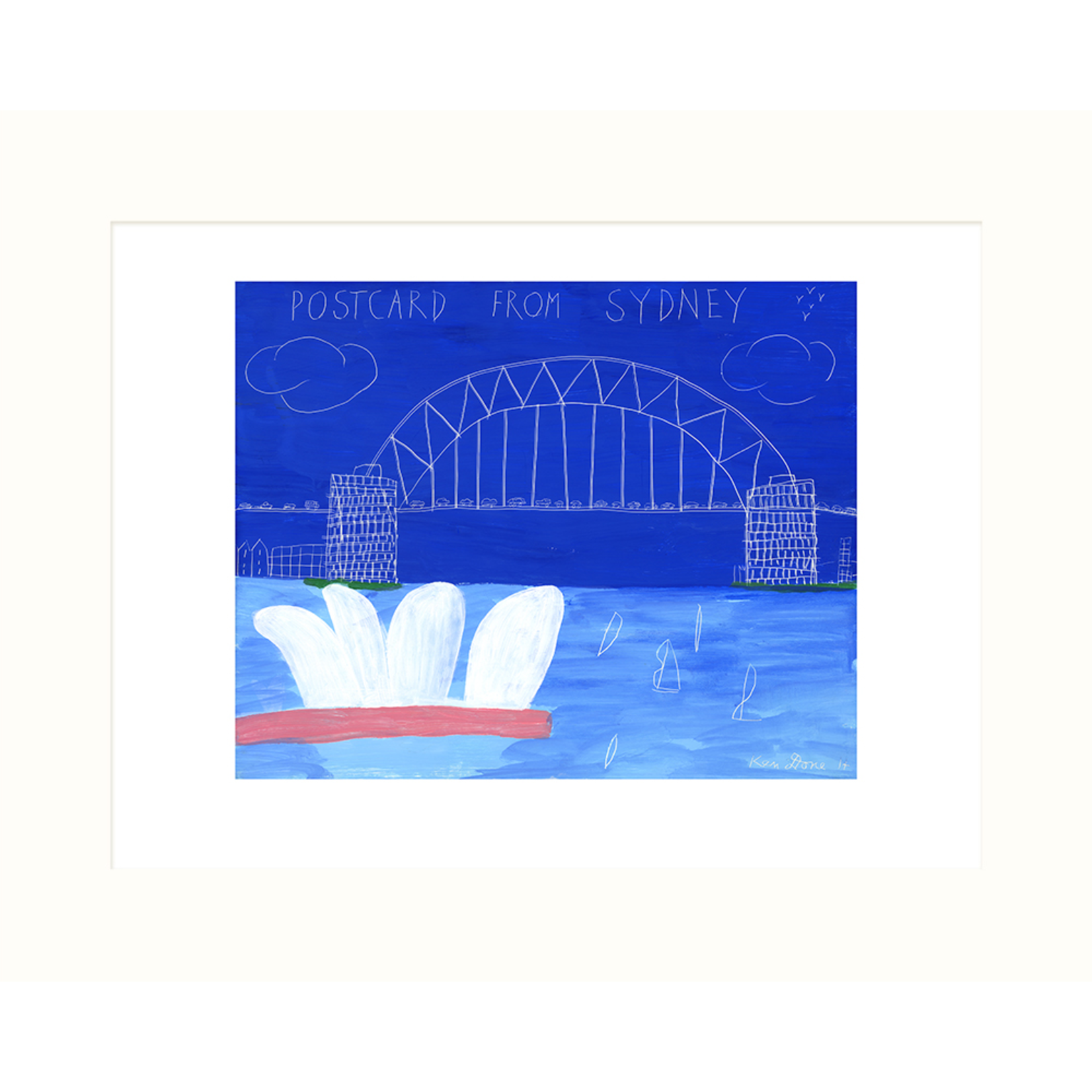 Limited Edition Prints Postcard from Sydney II, 2014
