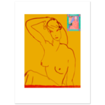 Limited Edition Prints Yellow nude, 2007