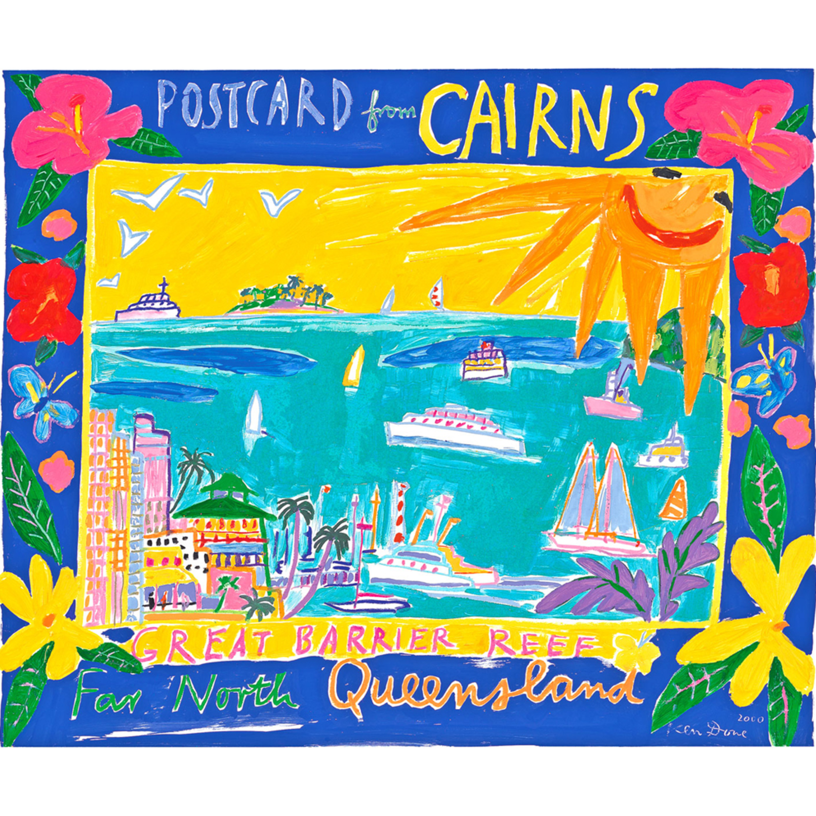 Limited Edition Prints Postcard from Cairns, 2000