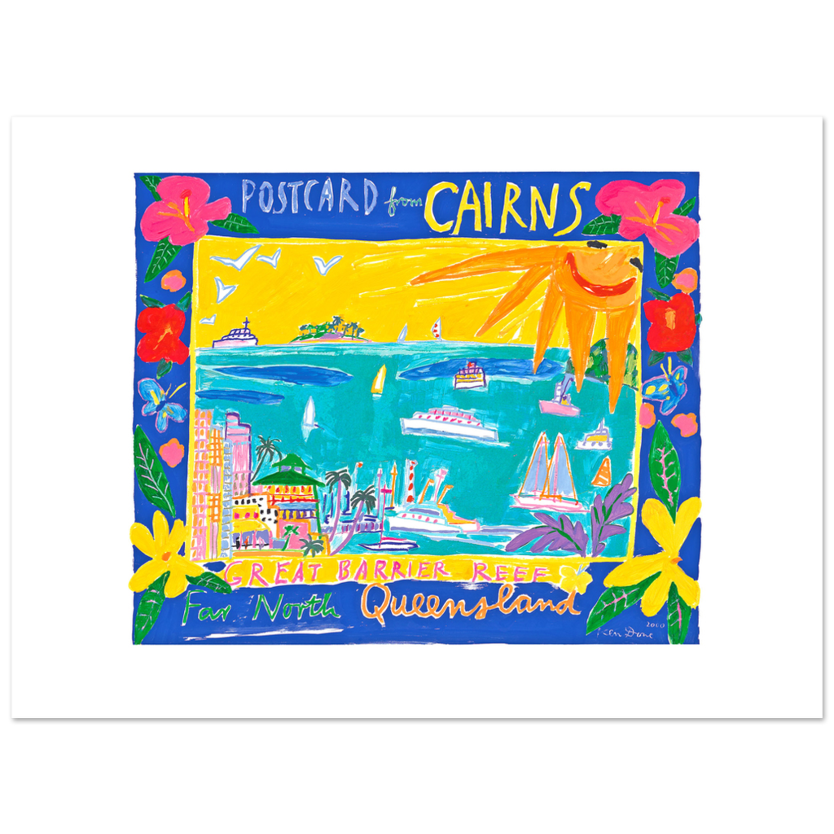 Limited Edition Prints Postcard from Cairns, 2000
