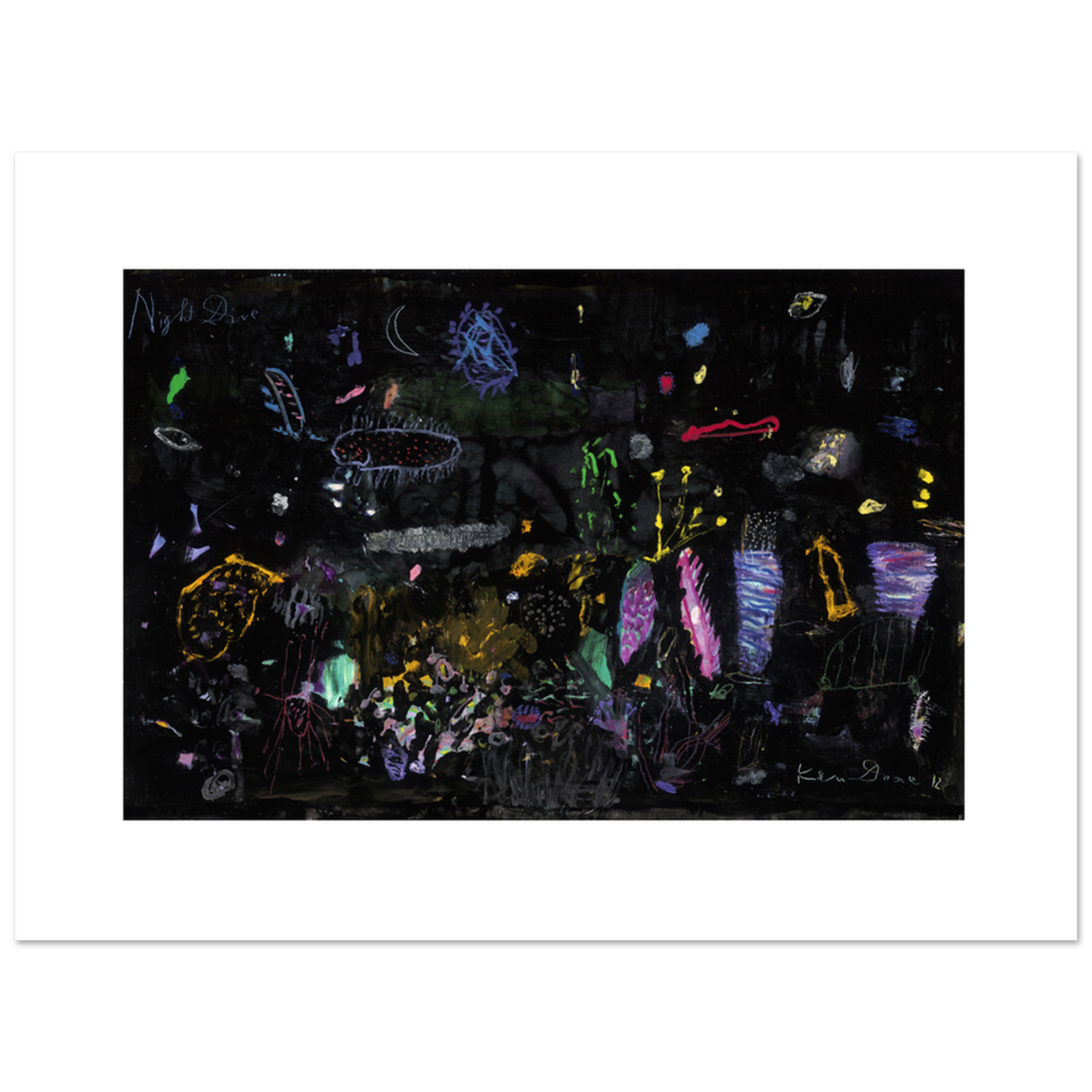 Limited Edition Prints Night dive I, 2012